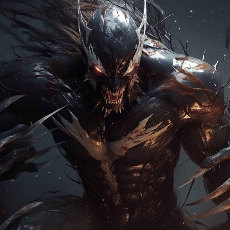 Midjourney prompts for marvel characters: venom 